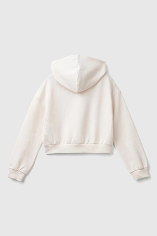 United Colors Of Benetton Kız Çocuk Sweat 3j68c204c Ekru Ekru