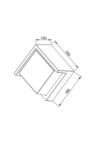 Horoz 12w Bahçe Duvar Aplik Suga12/sc 12w 4200k Ilık Beyaz Siyah Kasa Çok Renkli