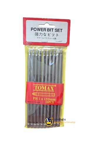 Tomax Ph1 X 150 Mm Bits Uç 10 Adet