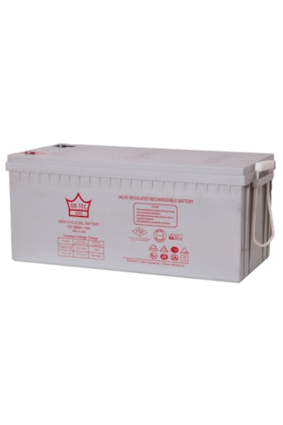 Ortec 12v 200ah Solar Sistem Jel Akü
