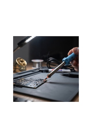 10 Adet Kalem Lehim Makinesi 60w Elektrikli Lehimleme Kalemi, Hobi Ve Elektronik Tamiratı İçin Mavi Gövdeli Soldering Iron