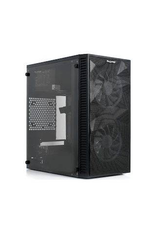 Lexroo Magic Mikro Atx 2 Rainbow Fanlı Mesh Panel Akrilik Gaming Oyuncu Bilgisayar Kasası 0, Watt