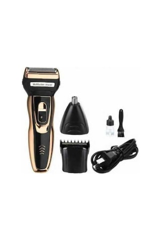 Geemy GM-6209 Profesyonel Üç Başlıklı Saç Sakal Kıl Kesme Makinesi