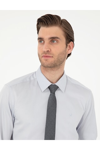 Pierre Cardin Erkek Gri Gömlek Basic 50292520-vr024 Gri