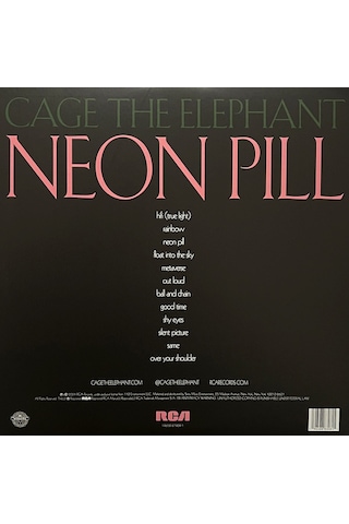 Cage The Elephant - Neon Pill Limited Indie Exclusive Edition -