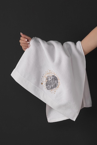 Varol %100 Microcotton Üst Kalite Havlu Seti Burç Nakışlı Aslan-standart Aslan Diğer
