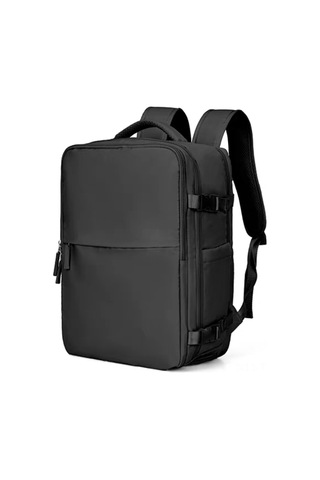 Dianziye Büyük Kapasiteli Seyahat Sırt Çantası - Su Geçirmez, Hafif, Usb Bağlantılı, Ayakkabı Çantası Dahil, Siyah Siyah