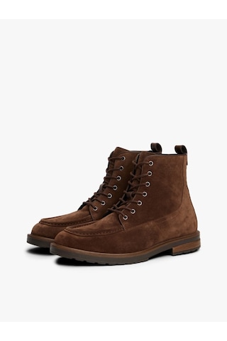 Tommy Hilfiger Fm0fm05599-gv8 Cleated Hilfiger Erkek Süet Kahverengi Bot Açık Kahverengi