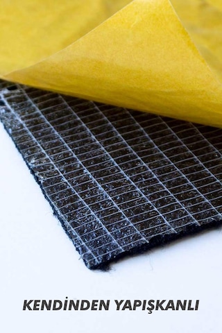 Otomotiv Kaplama Keçe/Kumaş  Kendinden Yapışkanlı 3mm Kalınlık