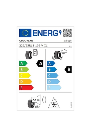 Goodyear 225/55R18 102V XL Vector 4Seasons Gen-3 Pe Dört Mevsim Lastiği 2026
