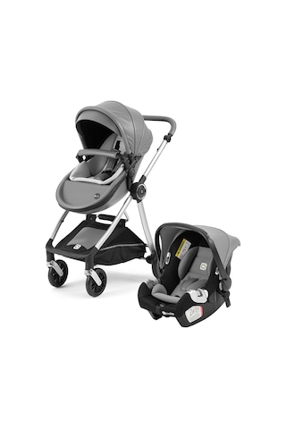 Quard Aura Travel Sistem Bebek Arabası Gri B6d76d60324n1