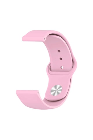 Kilifone - Xiaomi Redmi Watch 5 Active 22mm Uyumlu - Kordon Silikon Kordon - Krd-11 - Pembe - T37495