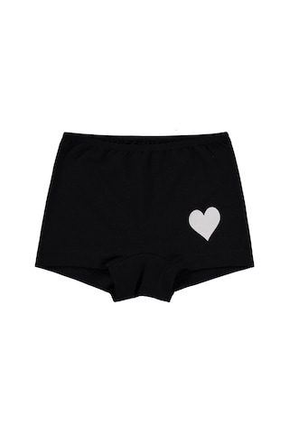 Civil Girls Civil Kız Çocuk Kalp Kız Çocuk 2'li Boxer Likralı Süprem Baskılı Okul Kreş Ve Günlük Kullanım Çok Renkli