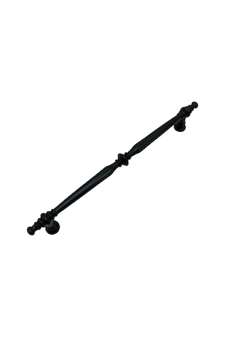 Muse Desenli Siyah Metal Dolap Kulpu Mobilya Ve Mutfak Dolap Kulpu Siyah 160mm 1 Adet Siyah