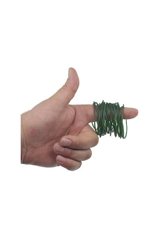 Ekoset Yeşil Paket Ambalaj Para Lastiği 70Mm 1Kg