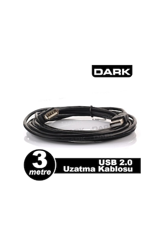 Dark 3M Usb 2.0 Uzatma Kablosu Dk-Cb-Usb2Extl300