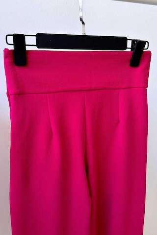 Kahijab Krep Korsaj Bol Paça Pantolon - Fuşya Fuşya