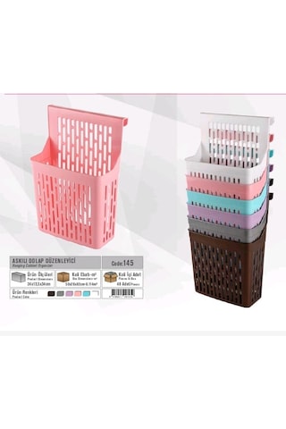 Askılı Dolap Düzenleyici / Hanging Cabinet Organizer Gri