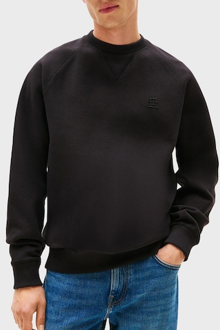 Tommy Hilfiger Erkek Sweat Mw0mw39397 Bds Siyah Siyah