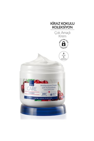 Avon Care Kiraz Kokulu Çok Amaçlı Krem 400 Ml. İkili Paket