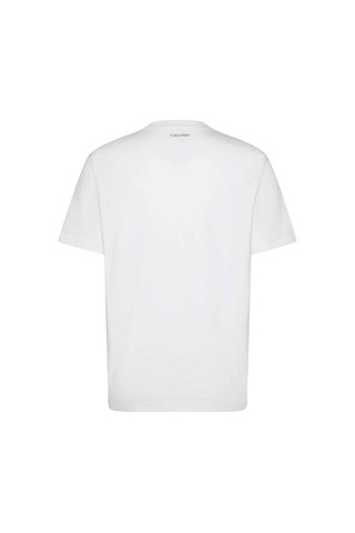 Calvin Klein 20s March Graphic Seasonal Fashion Beyaz Erkek T-shirt-13195 Beyaz