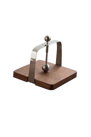 Homyl Cafe Peçete Tutucu, Doku Ahşap Taban Organizatör Rafı Çok Renkli