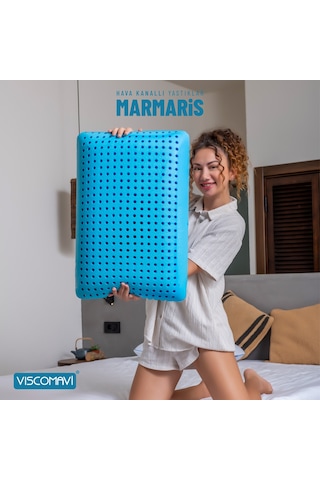Marmaris Hava Kanallı Ortopedik Visco Yastık