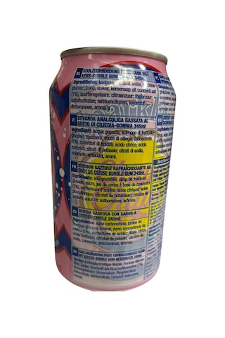 Chupa Chups Sparkling Cherry Bubble Gum Flavour - Kiraz Ve Sakız Aromalı Gazlı İçecek 345 Ml