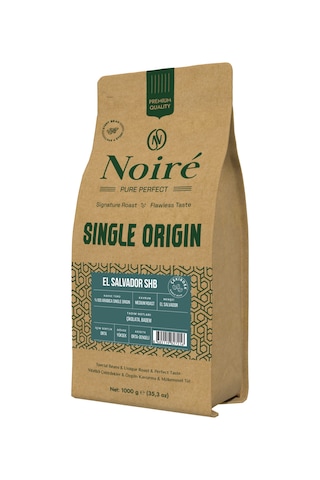 Noire El Salvador Shg 1000g %100 Arabica Single Origin Çekirdek
