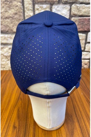 Hamze Paraşüt Mikro Kumaş Yazlık Delikli Unisex Cap Şapka Lacivert