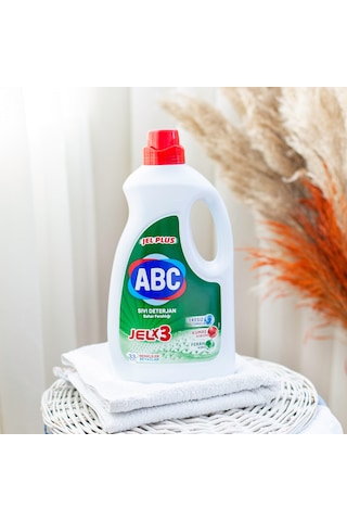 ABC Jel Plus Bahar Ferahlığı Sıvı Çamaşır Deterjanı 33 Yıkama 3 x 2145 ML