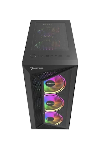 Gamepower Eclipse 4x120 Mm A-rgb Fan 500 W 80+ Bronze Atx Gaming Kasa