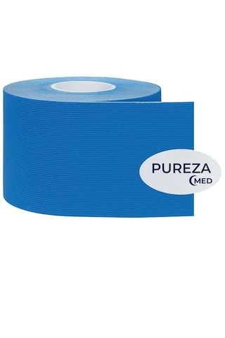 Pureza Kinesiyolojik Bandı Mavi/sporcu Bantı, İçin Kas Bandı Su Ve Ter Geçirmez Spor Yapışkan Bant 5cmx5cm