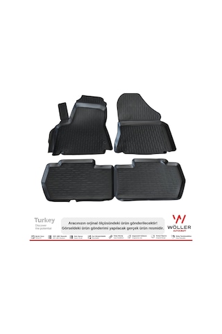 Peugeot Partner Paspas 2008 2020 Arası 3D Havuzlu Wöller Paspas