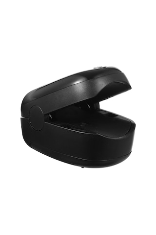 Vkemall Pulse Oksimetre Dijital Parmak Ucu Nabız Oksimetresi Led Ekran Parmak Ucu Oksijen Doygunluğu Art Siyah