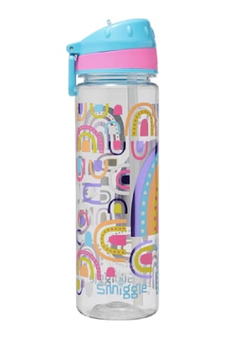 Smiggle Fly High Drink Up Bottle 650ml Blue Suluk Çok Renkli