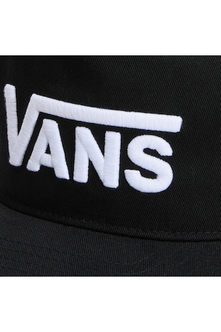 Vans Drop V Logo Snapback Unisex Siyah Şapka Vn000qahblk1 Siyah