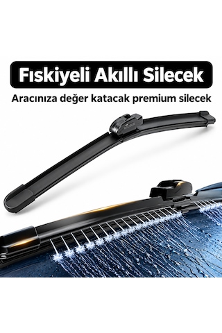 Togg T10f Silecek Uyumlu Maybach Tipi Akıllı Su Fıskiyeli Silecek Seti Ön Takım