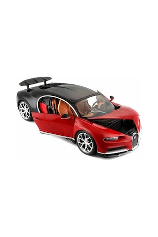Burago 1:18 Bugatti Chiron Kırmızı Model Araba