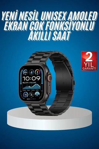 Mey İthalat Akıllı Saat 3 Kordonlu Waterproof Adımsayar, Titreşim Ve Gps Özelliği
