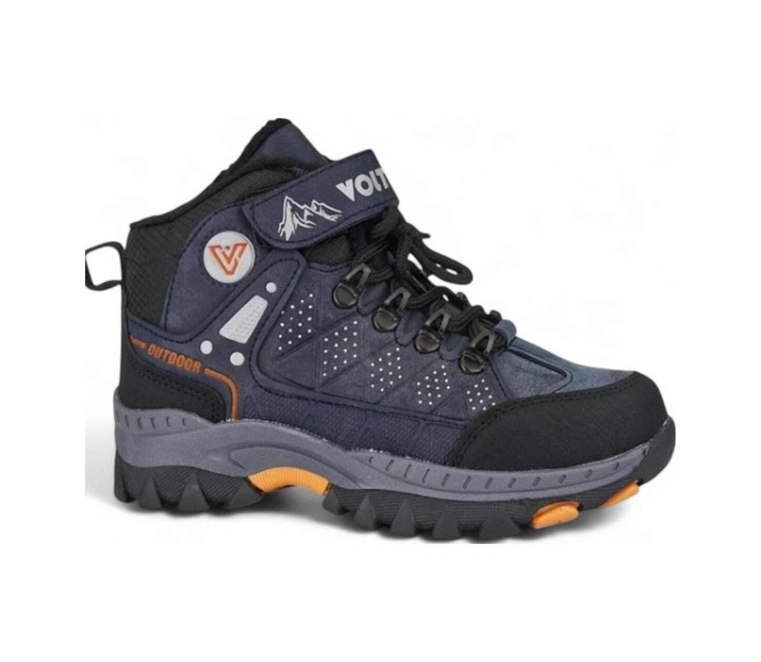 Unisex Çocuk Füme 0rtopedik Bot Lacivert