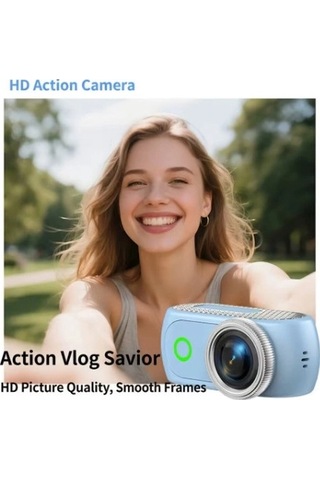 1080p Dijital Video Kamera 32gb Kart Dijital Vlog Fotoğraf Makinesi Türkçe