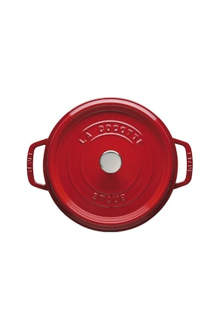Staub La Cocotte Döküm Tencere Kiraz 24 CM 3.8 L Yuvarlak