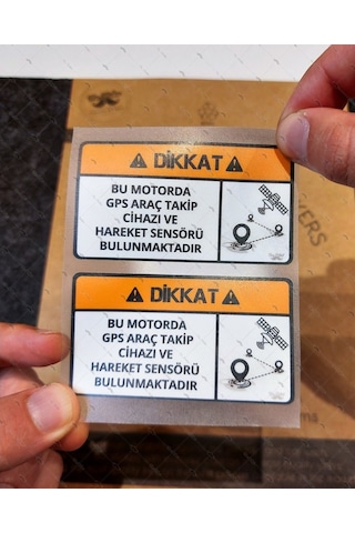 Wrn42 Motorda Takip Cihazi Var 1 Alana Aynısından 1 Bedava Etiket