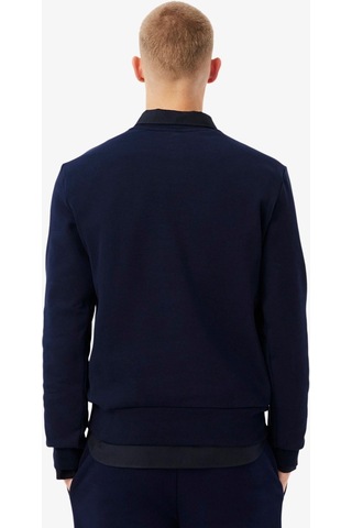 Lacoste Erkek Regular Fit Bisiklet Yaka Sweatshirt Lacivert