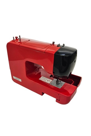 Moonstar 2200 60 Desen Ev Tipi Elektronik Düz Dikiş Makinesi Kırmızı
