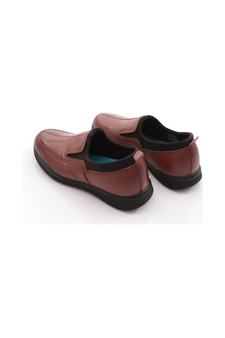 King Paolo C1077 Erkek Ss Battal Cool Comfort Deri Ayakkabı D.taba-str Sy