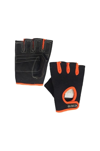 Delta Force Extra Halter, Body, Fitness Ve Ağırlık Eldiveni Turuncu Siyah - Turuncu