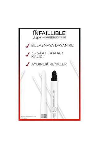 L'oreal Paris Infaillible Meta Light Jel Göz Kalemi Polar White