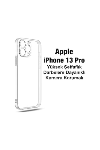 Ally Space Apple Uyumlu iPhone 13 Pro 6.1Inç Kamera Korumali Premium Silikon 228318676